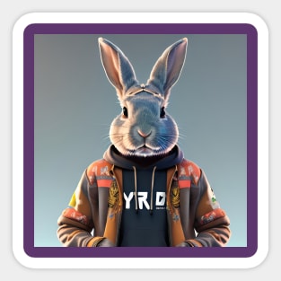 #Web3Kend Polygon Rabbit #22 Sticker